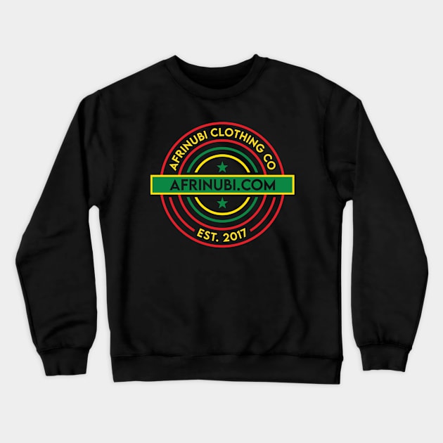 Afrinubi - Afrocentric & LGBTQ Designs Crewneck Sweatshirt by Afrinubi™